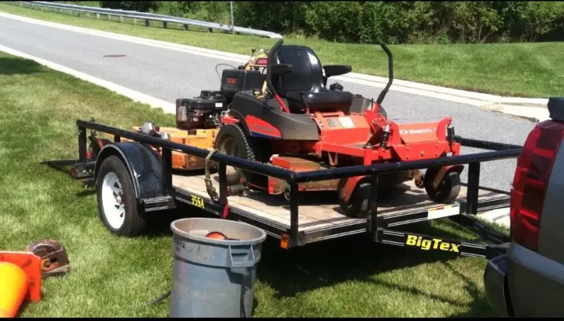 What size trailer for a 42-Inch Mower?